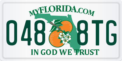 FL license plate 0488TG