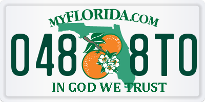 FL license plate 0488TO