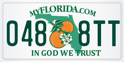 FL license plate 0488TT