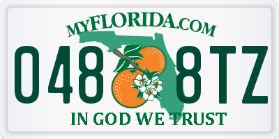 FL license plate 0488TZ