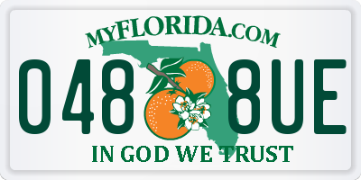 FL license plate 0488UE