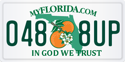 FL license plate 0488UP