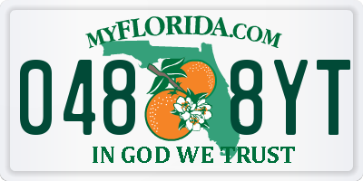 FL license plate 0488YT