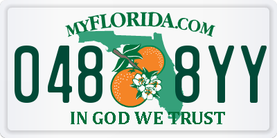 FL license plate 0488YY