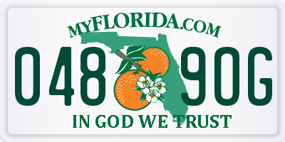 FL license plate 0489OG