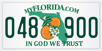 FL license plate 0489OO