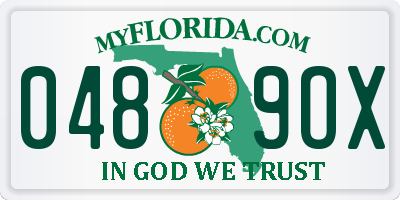 FL license plate 0489OX