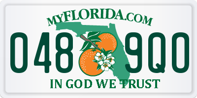 FL license plate 0489QO