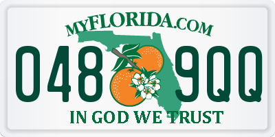 FL license plate 0489QQ