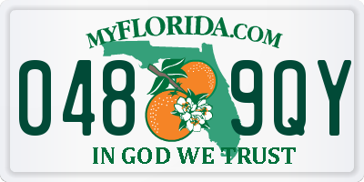 FL license plate 0489QY