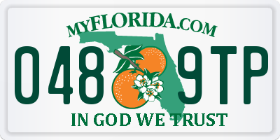 FL license plate 0489TP