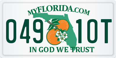 FL license plate 0491OT