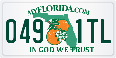 FL license plate 0491TL
