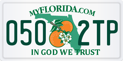 FL license plate 0502TP
