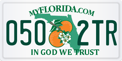 FL license plate 0502TR