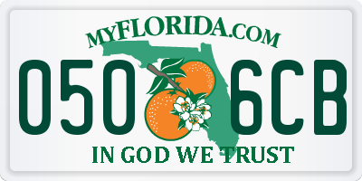 FL license plate 0506CB