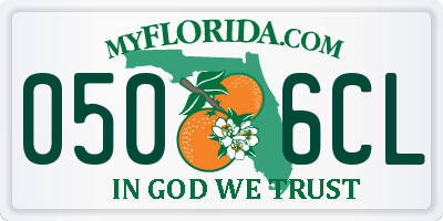 FL license plate 0506CL