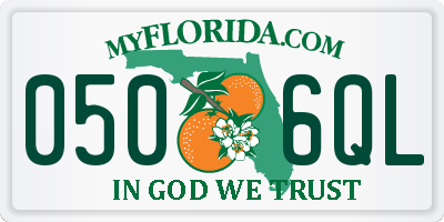 FL license plate 0506QL