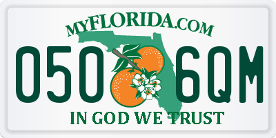 FL license plate 0506QM