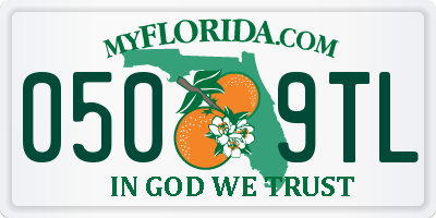 FL license plate 0509TL