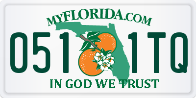 FL license plate 0511TQ