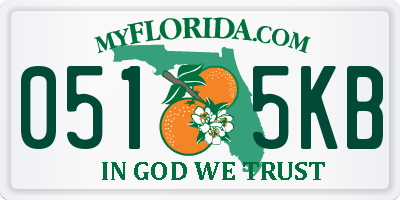 FL license plate 0515KB