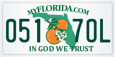 FL license plate 0517OL
