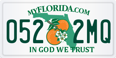 FL license plate 0522MQ