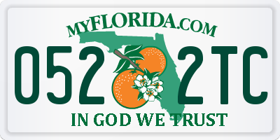 FL license plate 0522TC