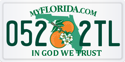 FL license plate 0522TL