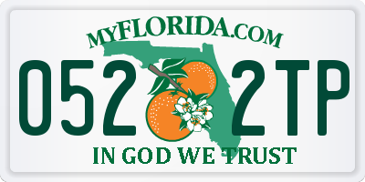 FL license plate 0522TP