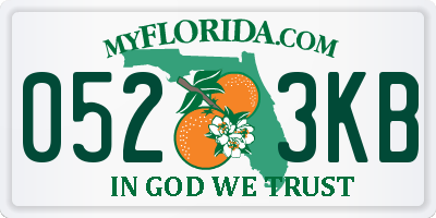 FL license plate 0523KB
