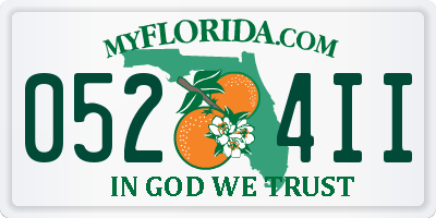 FL license plate 0524II