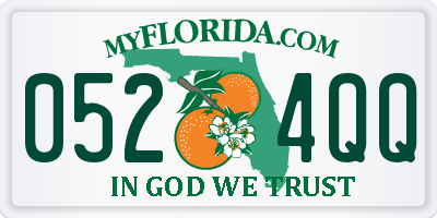 FL license plate 0524QQ