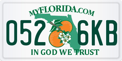 FL license plate 0526KB