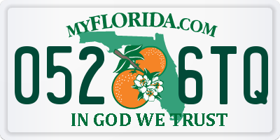 FL license plate 0526TQ