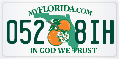 FL license plate 0528IH