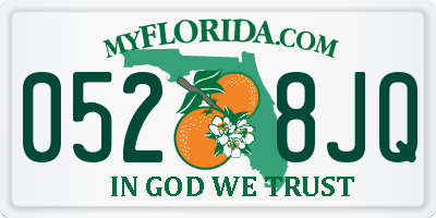 FL license plate 0528JQ