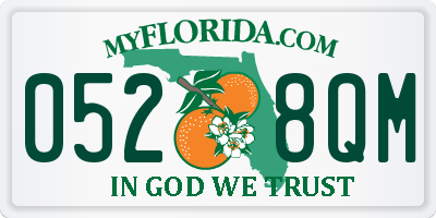 FL license plate 0528QM