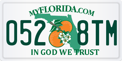 FL license plate 0528TM