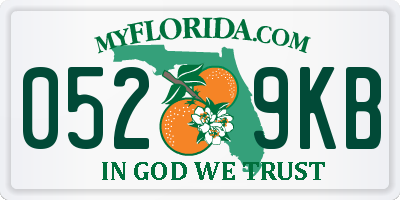 FL license plate 0529KB