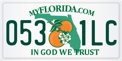 FL license plate 0531LC