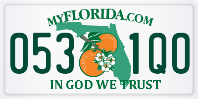 FL license plate 0531QO