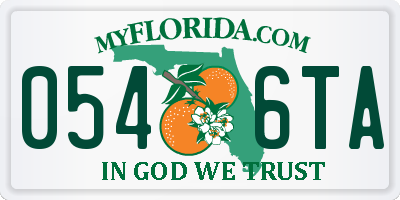 FL license plate 0546TA