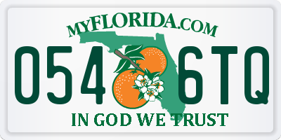 FL license plate 0546TQ