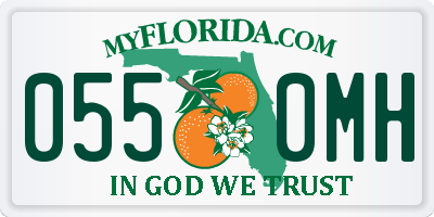 FL license plate 0550MH