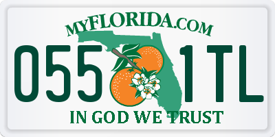 FL license plate 0551TL