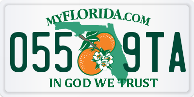 FL license plate 0559TA