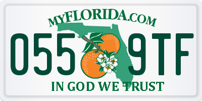 FL license plate 0559TF