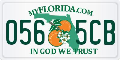 FL license plate 0565CB